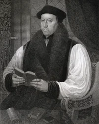Portræt af Thomas Cranmer (1489-1556) fra 